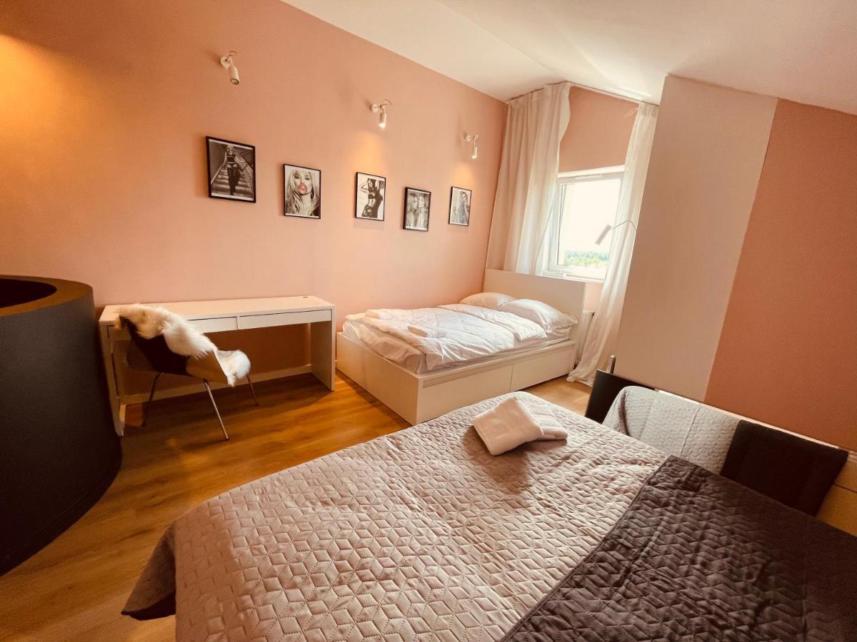 Apartamenty Ktw Penthouse Z Tarasem Katowice Kültér fotó